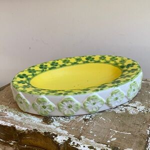 ITALY Vintage MIESELMAN IMPORTS Made In Italy Dish